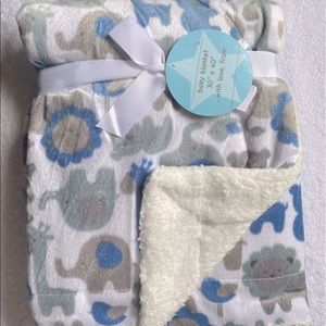 Baby Blanket - 30x40 -Soft Flannel-Poly